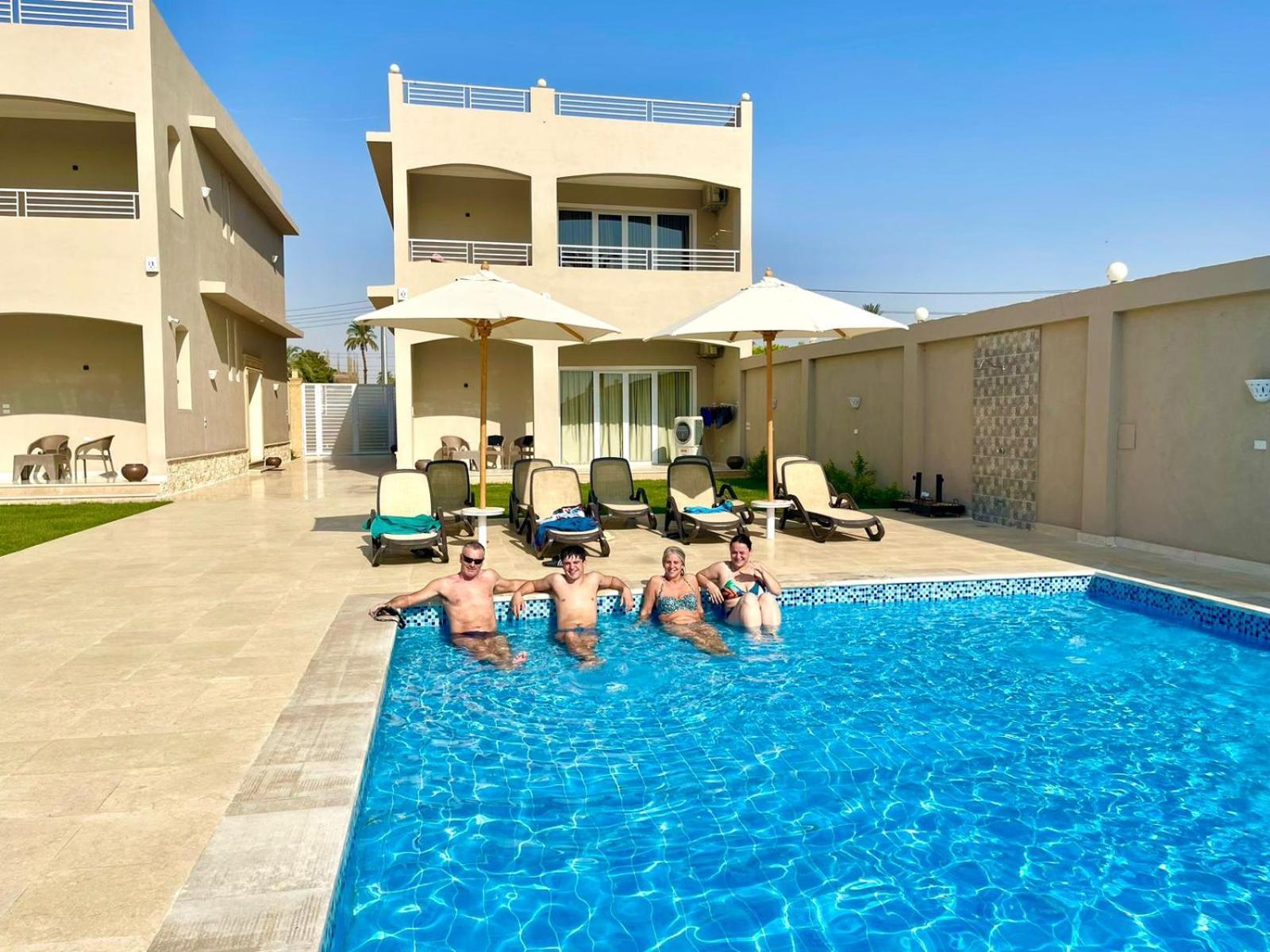 Royal Nile Villa - Pool View Apartment 1 Luxor Exteriör bild