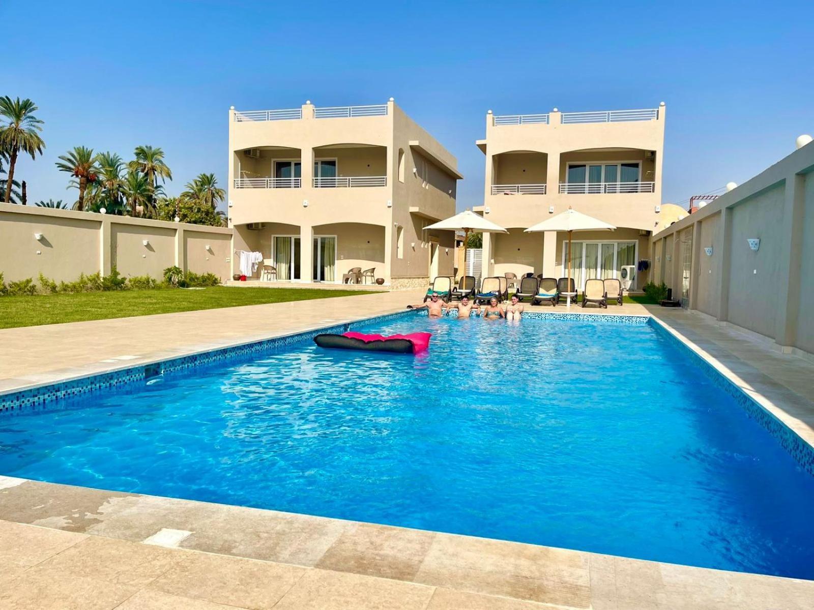 Royal Nile Villa - Pool View Apartment 1 Luxor Exteriör bild